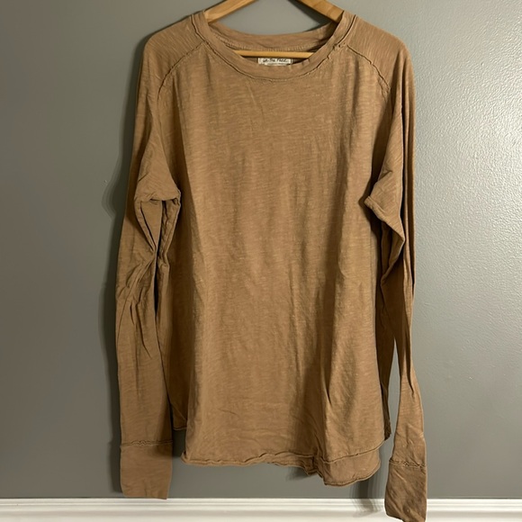 We The Free Tan Long Sleeve Tee - Picture 4 of 12